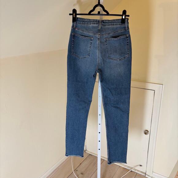 Gap Teen NWT Girls' Sky High Skinny Ankle Dark Wash Jeans Size 16 - Picture 5 of 10